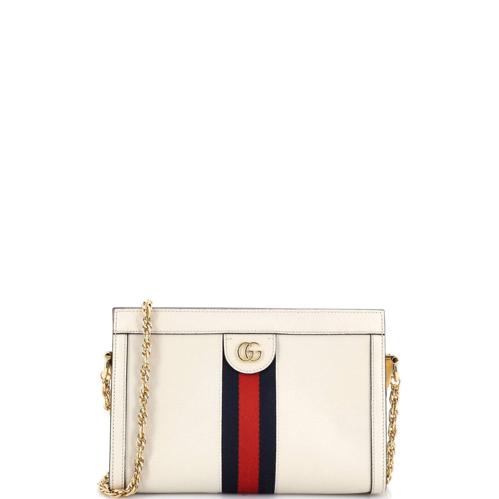 Ophidia Chain Shoulder Bag Leather Small