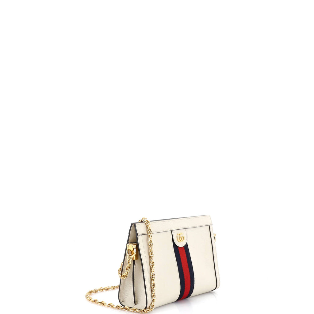 Ophidia Chain Shoulder Bag Leather Small