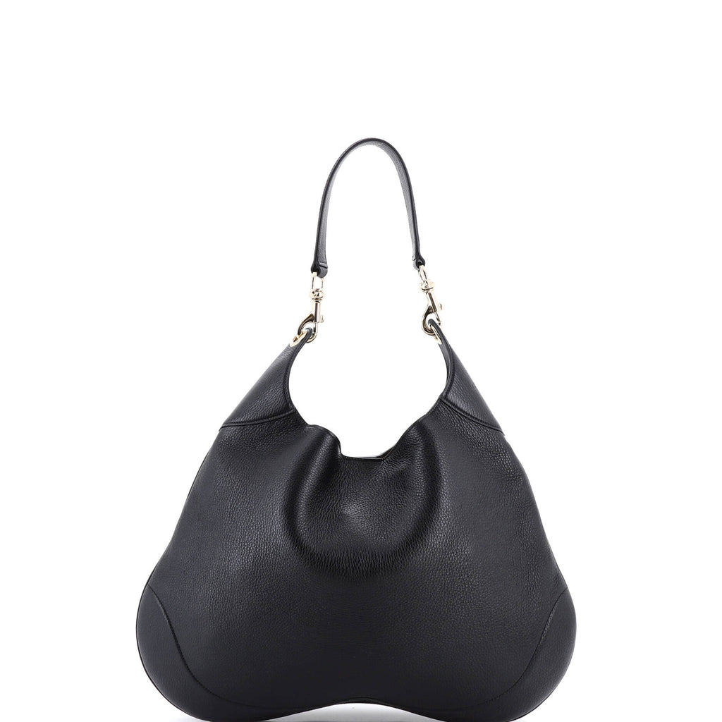 B Shoulder Bag Leather Large