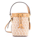 Mon Tresor Bucket Bag Zucca Raffia Mini