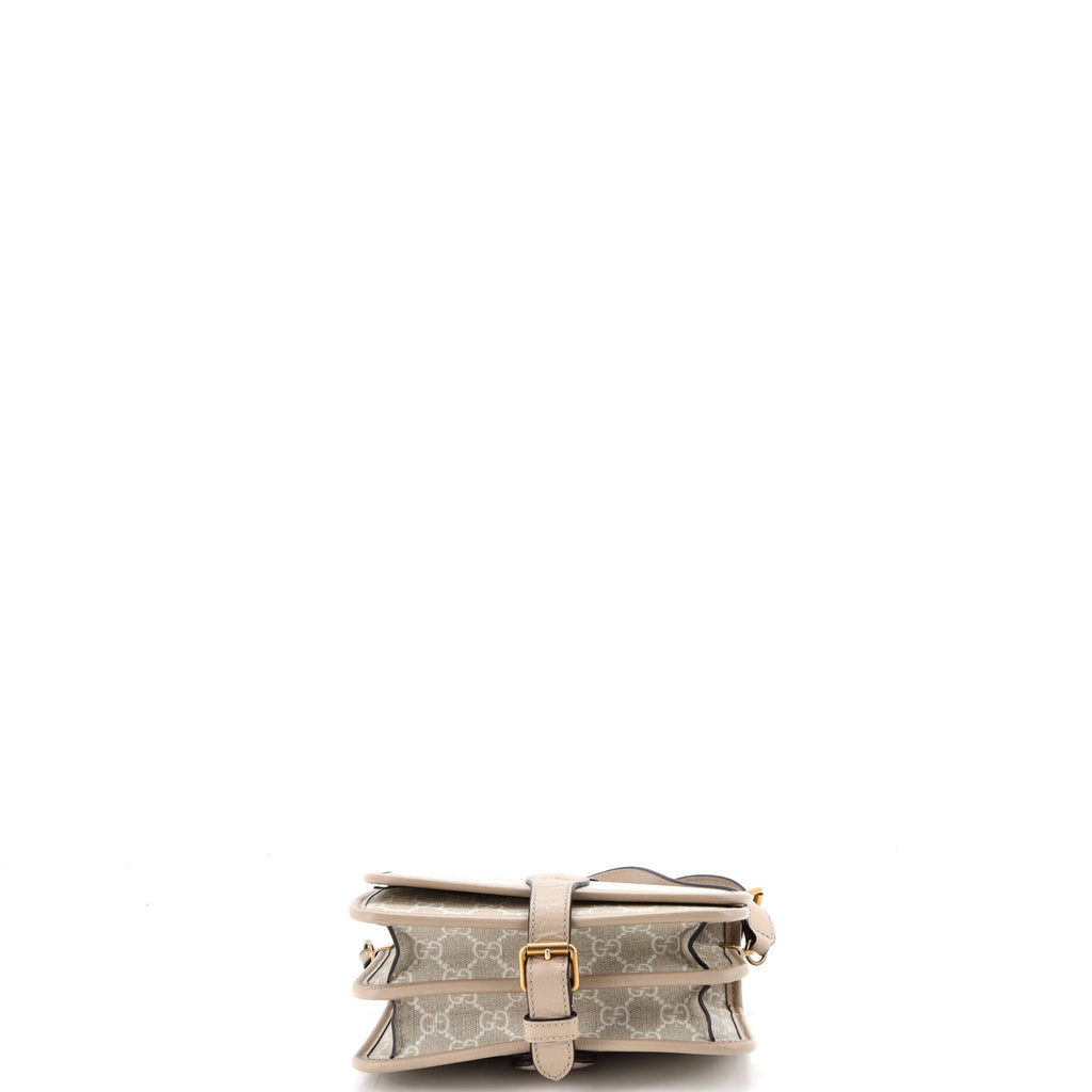 Interlocking G Patch Messenger Bag GG Coated Canvas Mini
