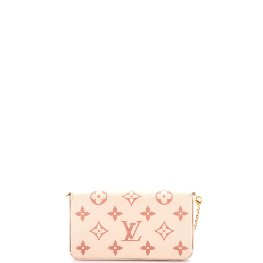 Felicie Pochette Bicolor Monogram Empreinte Giant
