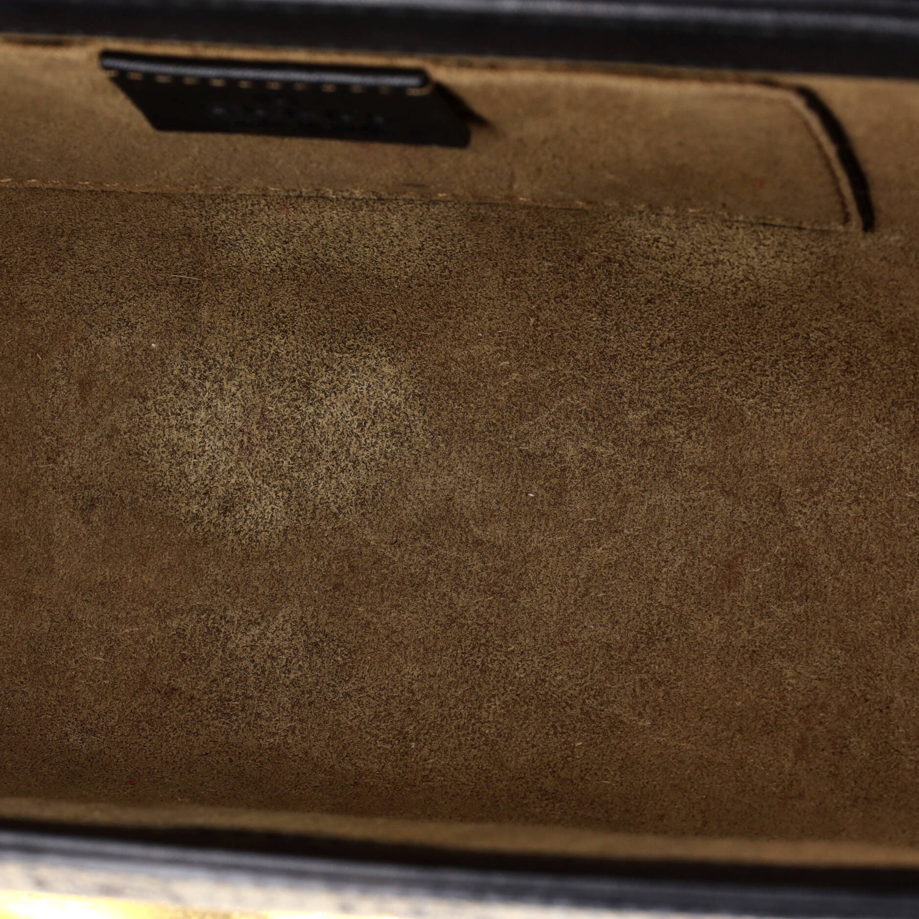 Padlock Shoulder Bag GG Coated Canvas and Leather Small