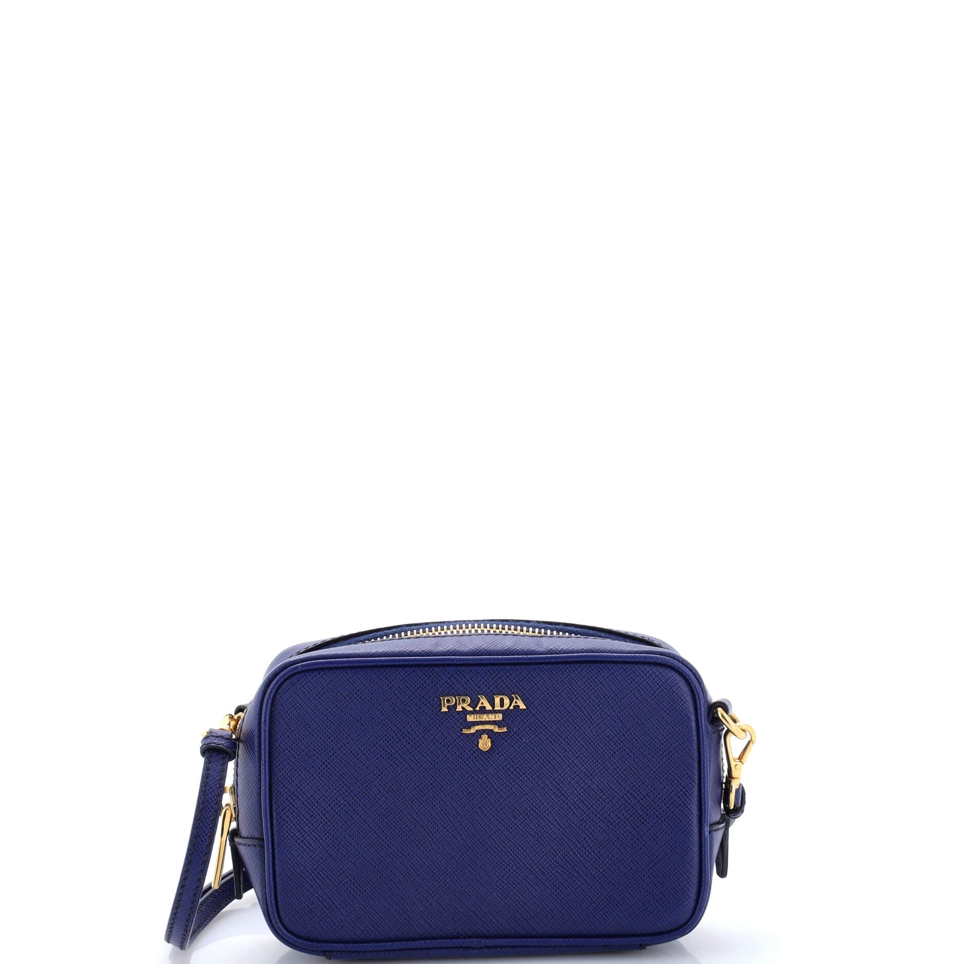Zip Crossbody Bag Saffiano Leather Mini
