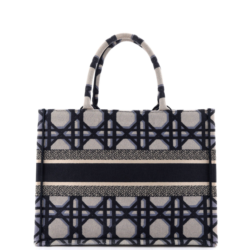 Book Tote Macrocannage Canvas Medium