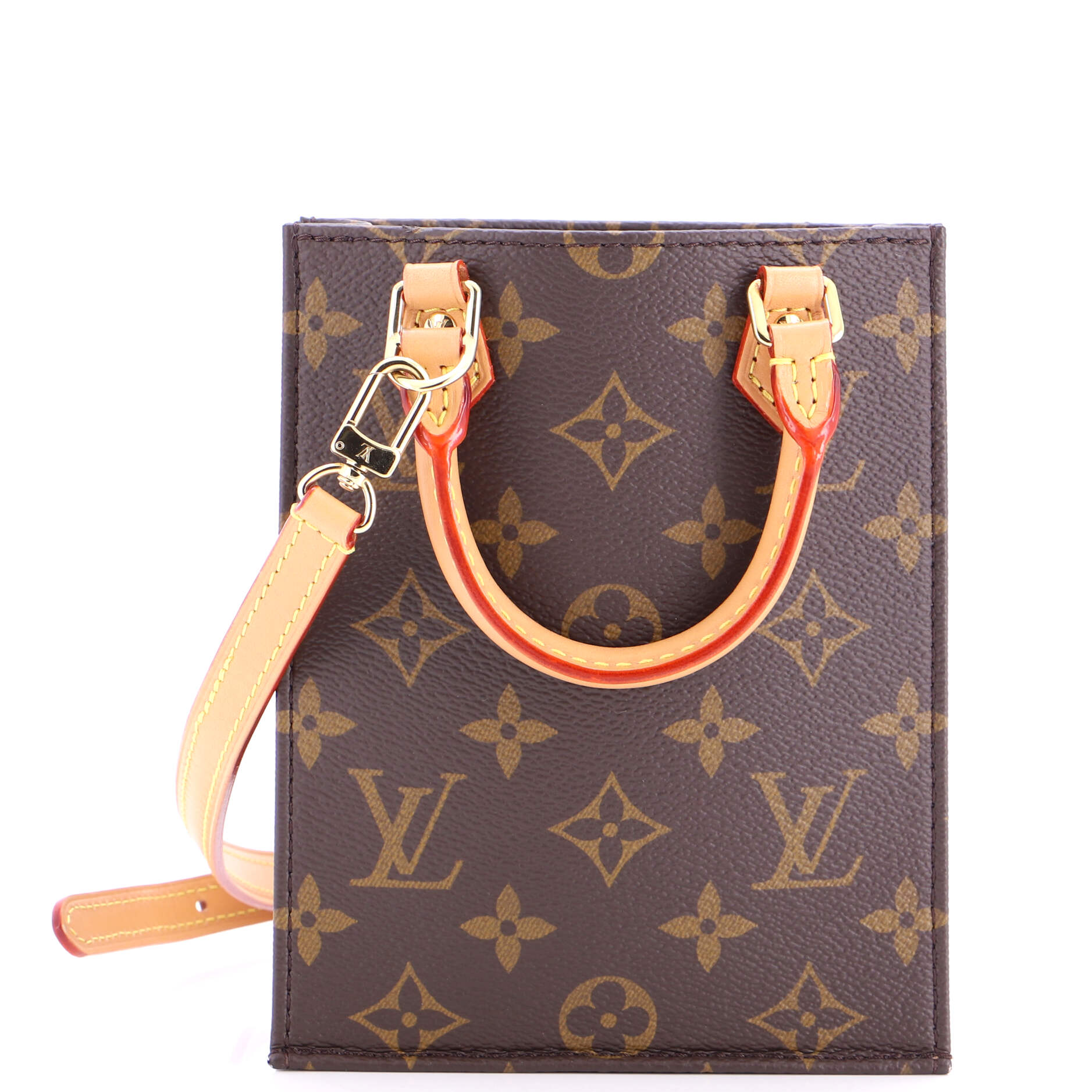 Petit Sac Plat Bag Monogram Canvas