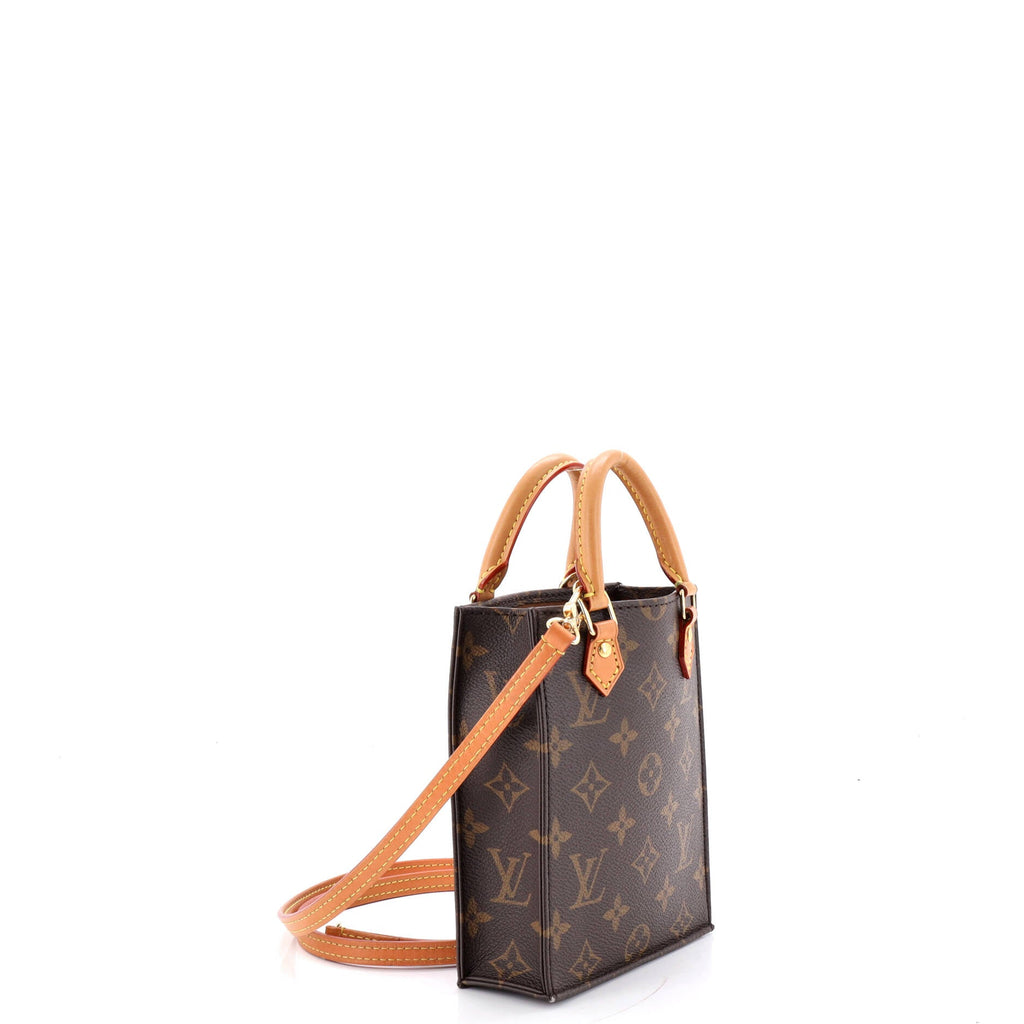 Petit Sac Plat Bag Monogram Canvas