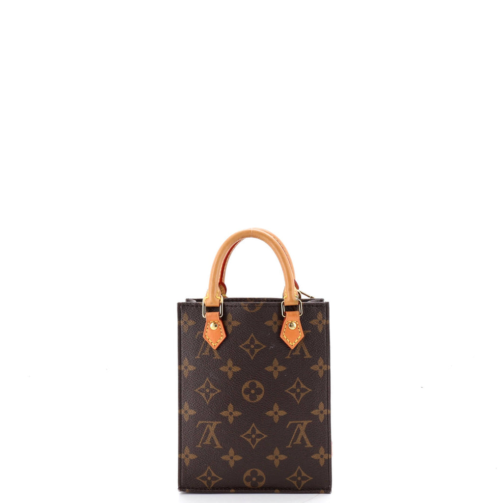 Petit Sac Plat Bag Monogram Canvas