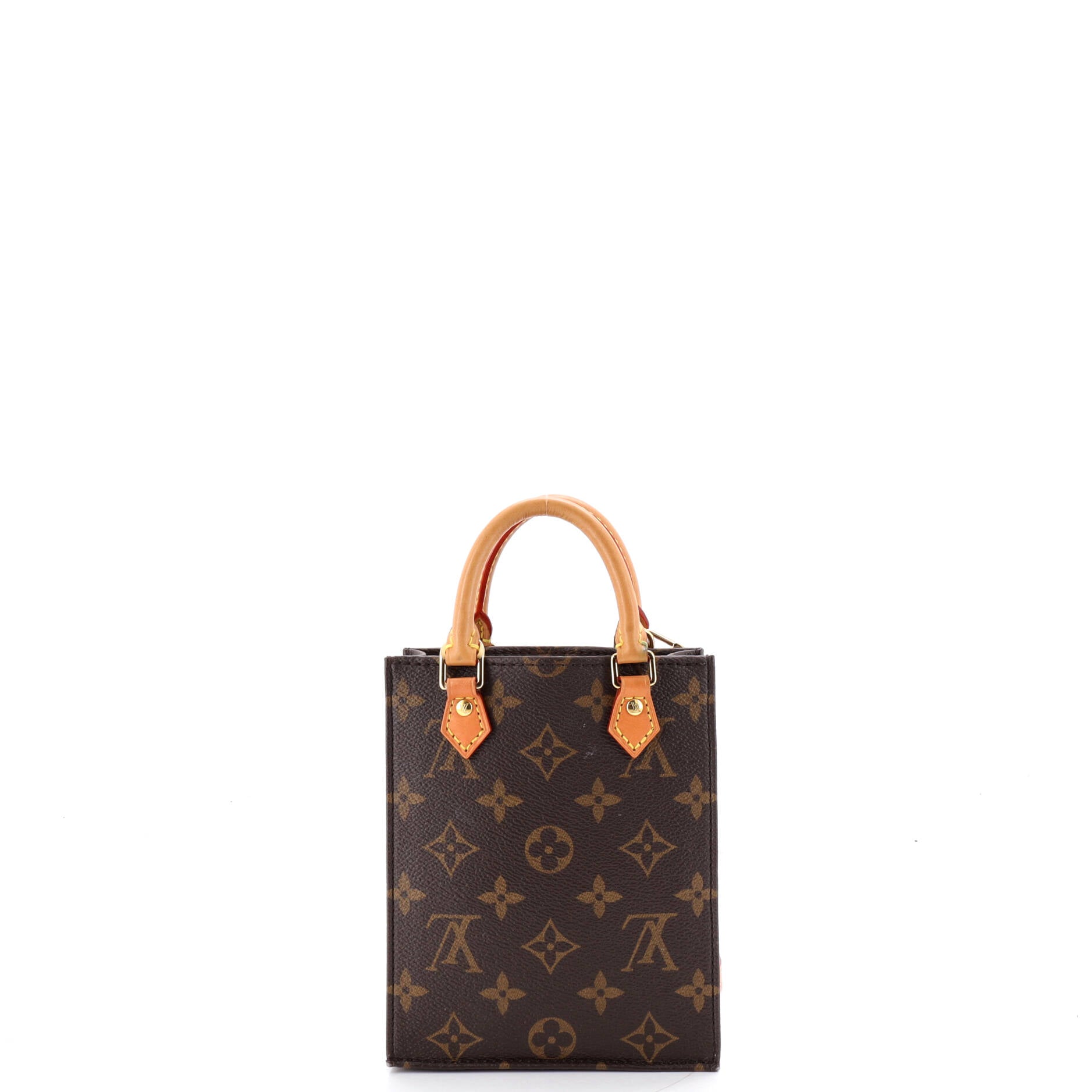 Petit Sac Plat Bag Monogram Canvas
