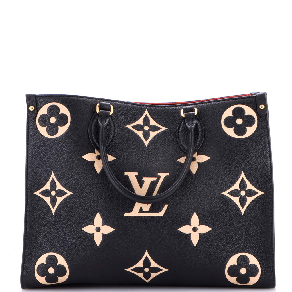 OnTheGo Tote Bicolor Monogram Empreinte Giant MM