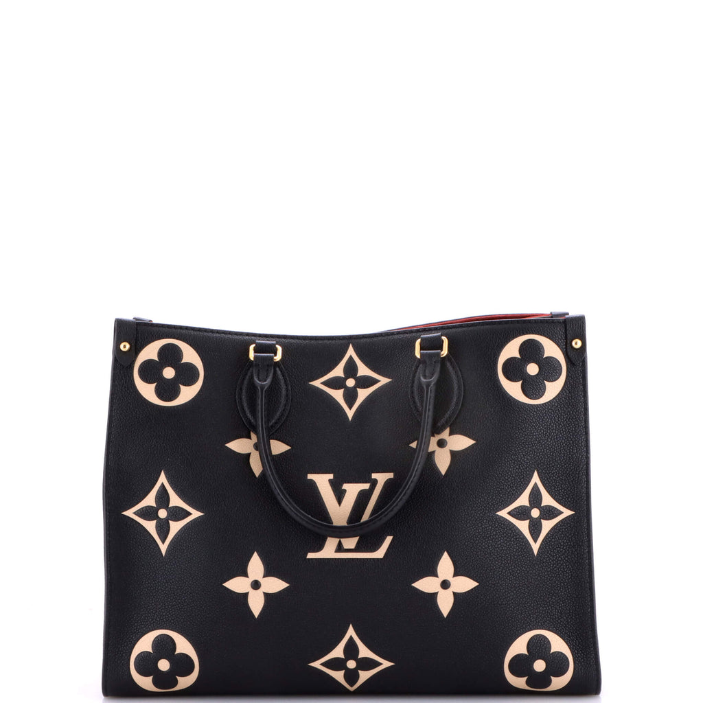 OnTheGo Tote Bicolor Monogram Empreinte Giant MM