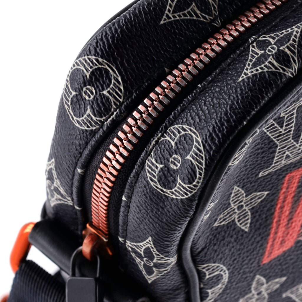 Danube Handbag Limited Edition Upside Down Monogram Ink PM