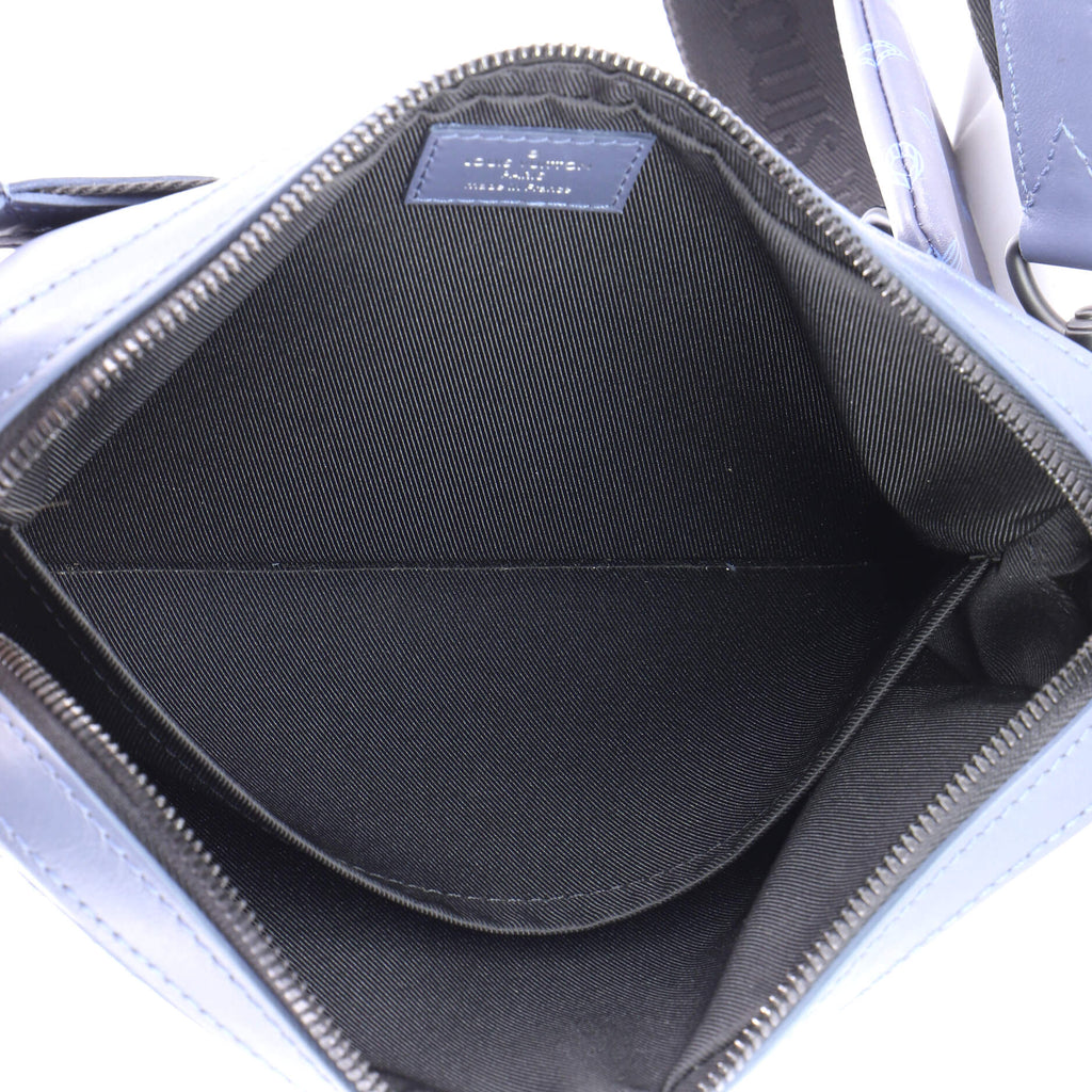 Duo Messenger Bag Monogram Shadow Leather