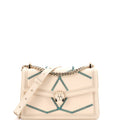 Serpenti Forever Shoulder Bag Whipstitched Leather Small