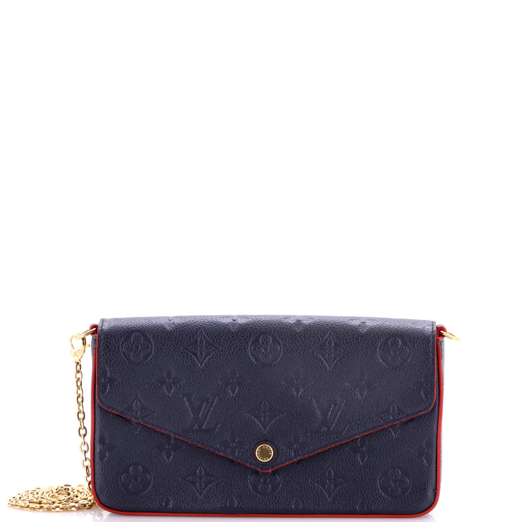 Felicie Pochette Monogram Empreinte Leather