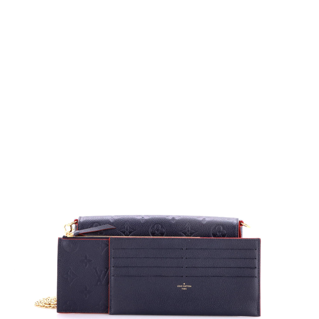 Felicie Pochette Monogram Empreinte Leather