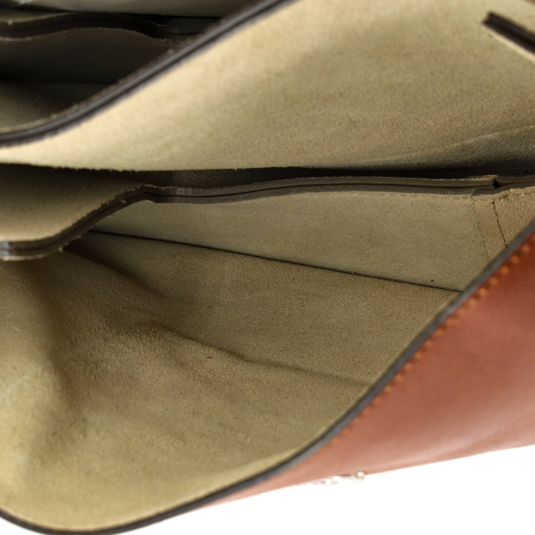 Faye Shoulder Bag Leather and Suede Medium