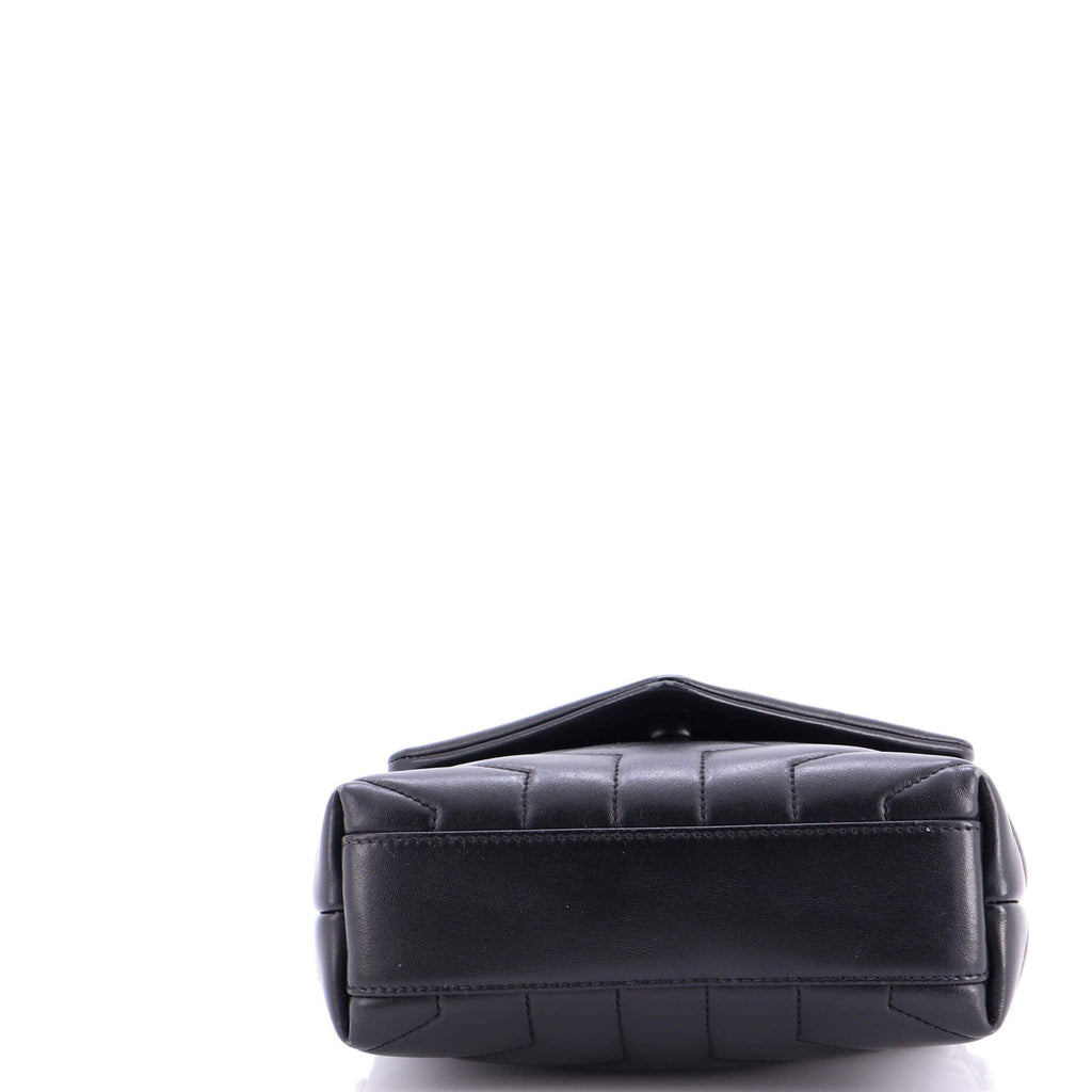 Loulou Shoulder Bag Matelasse Chevron Leather Toy