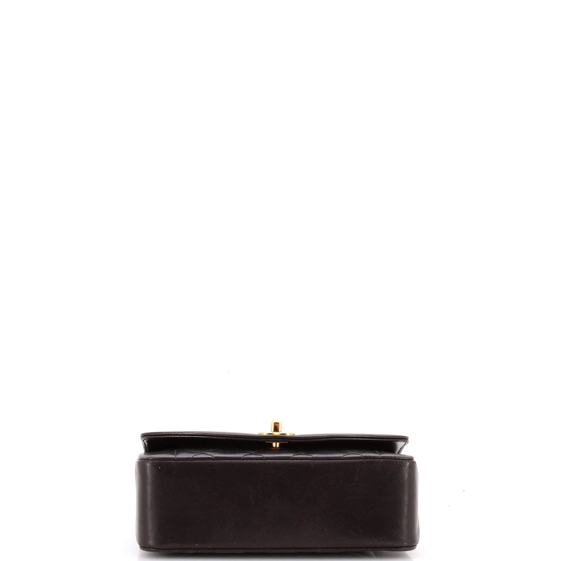 Vintage Diana Flap Bag Quilted Lambskin Small