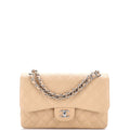 Classic Double Flap Bag Quilted Caviar Jumbo