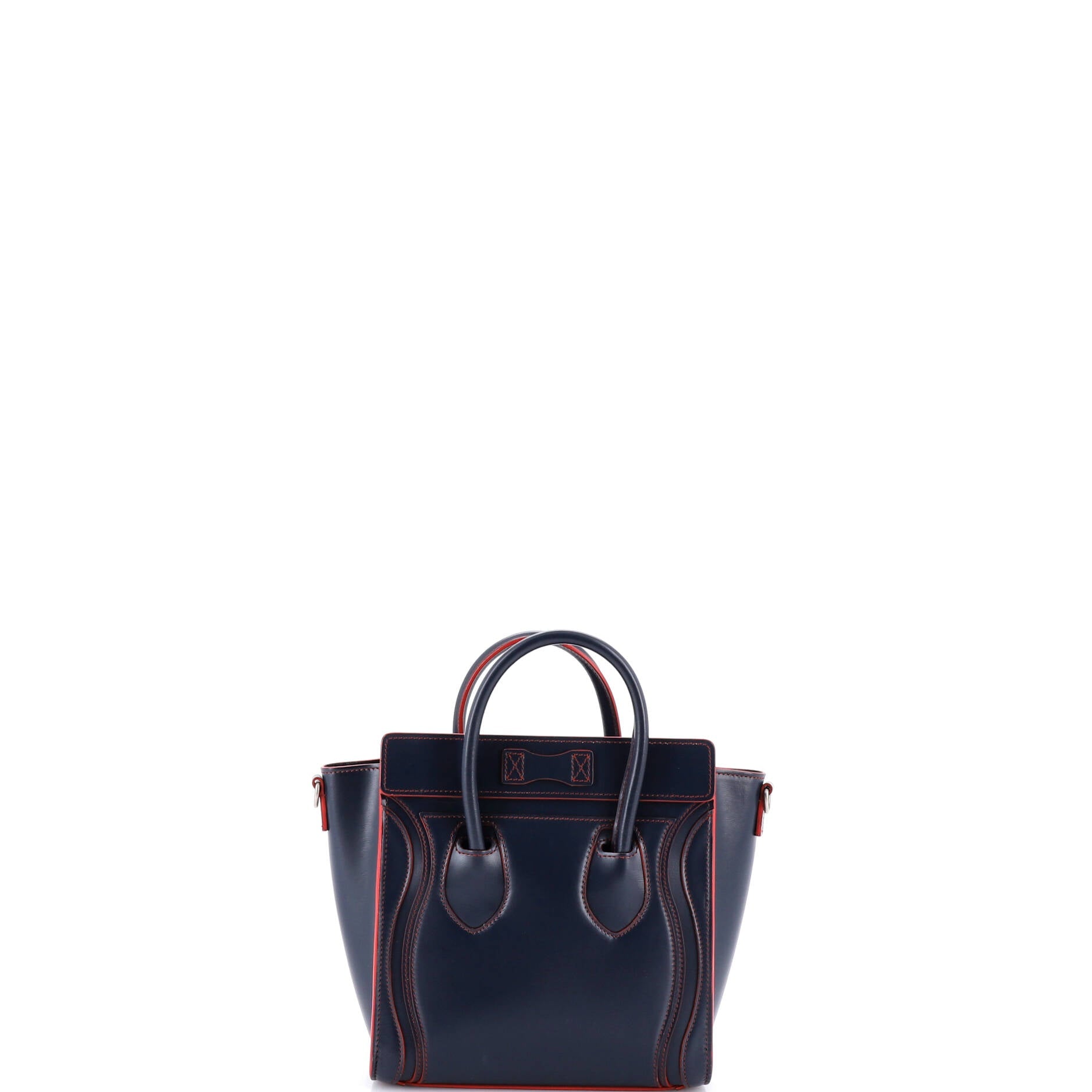 Luggage Bag Smooth Leather Nano