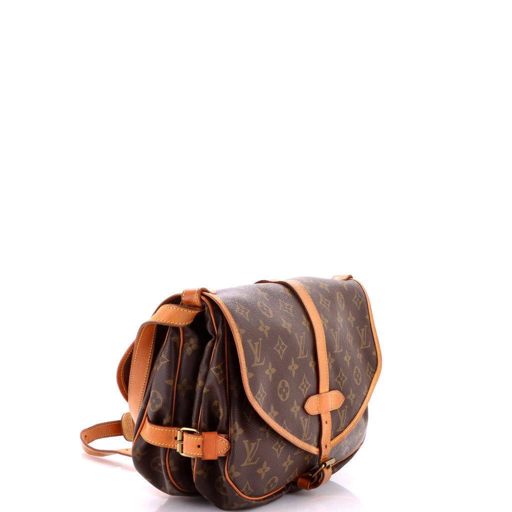 Saumur Handbag Monogram Canvas 30
