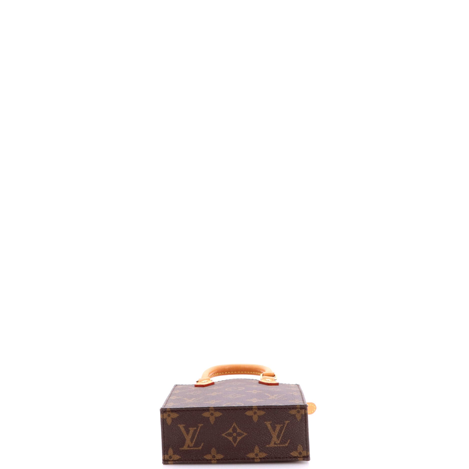 Petit Sac Plat Bag Monogram Canvas