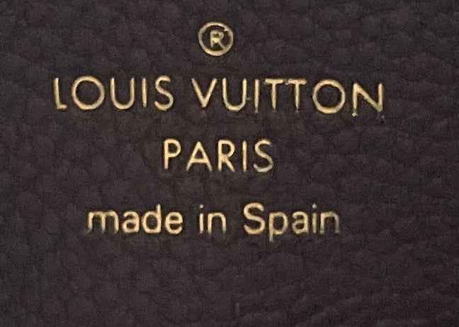 Double Zip Pochette Bicolor Monogram Empreinte Giant