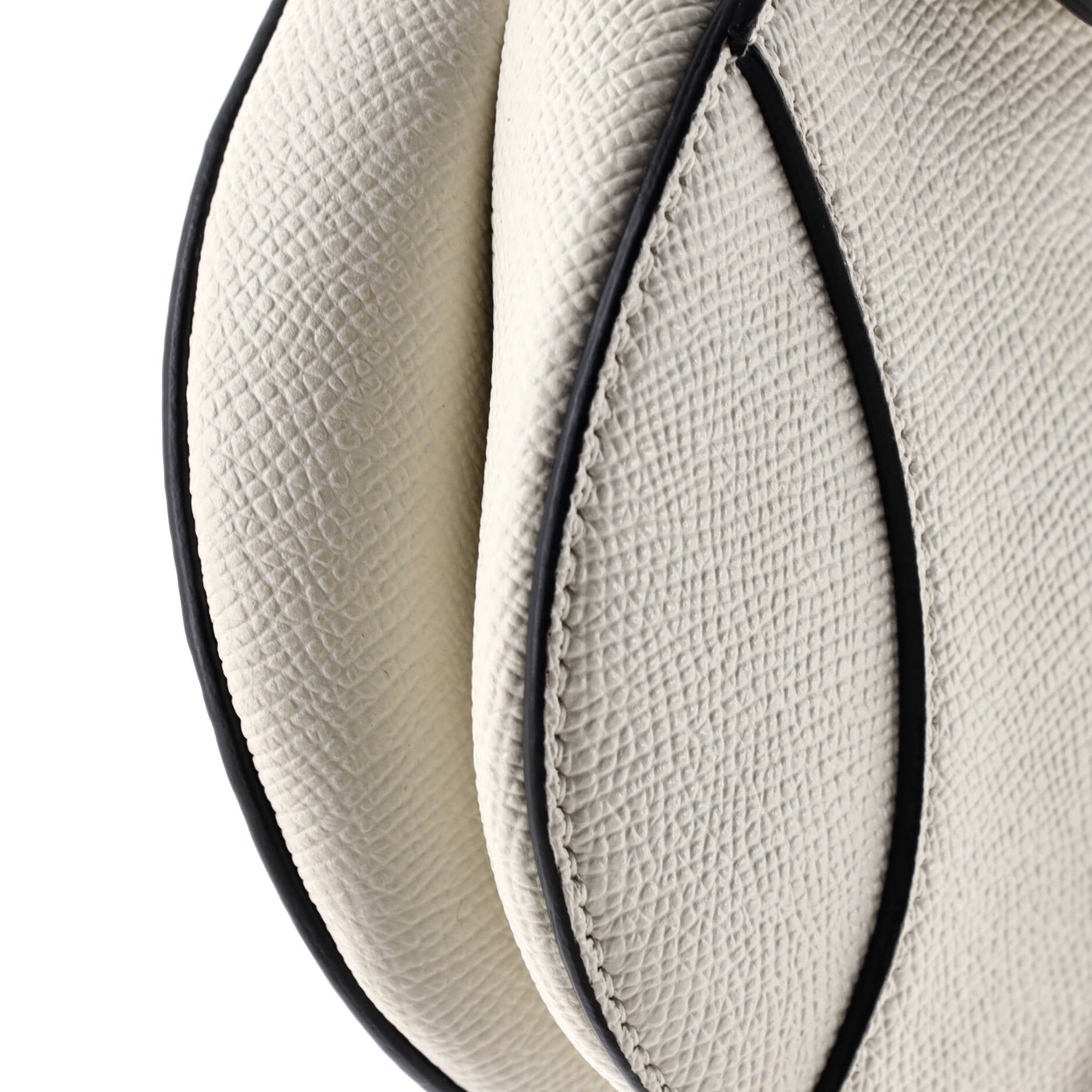 Saddle Handbag with Strap Leather Mini