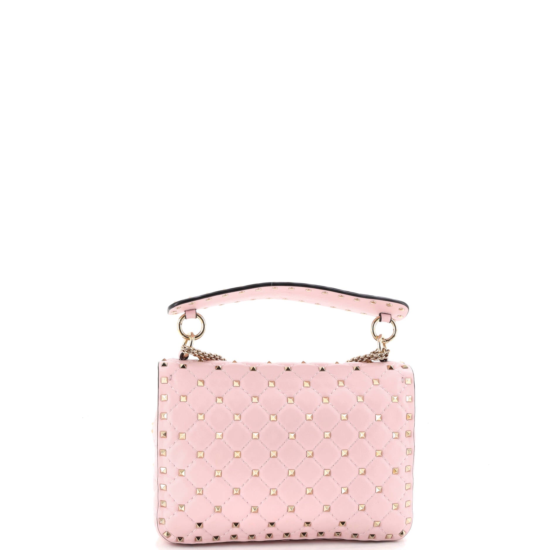 Rockstud Spike Flap Bag Quilted Leather Medium
