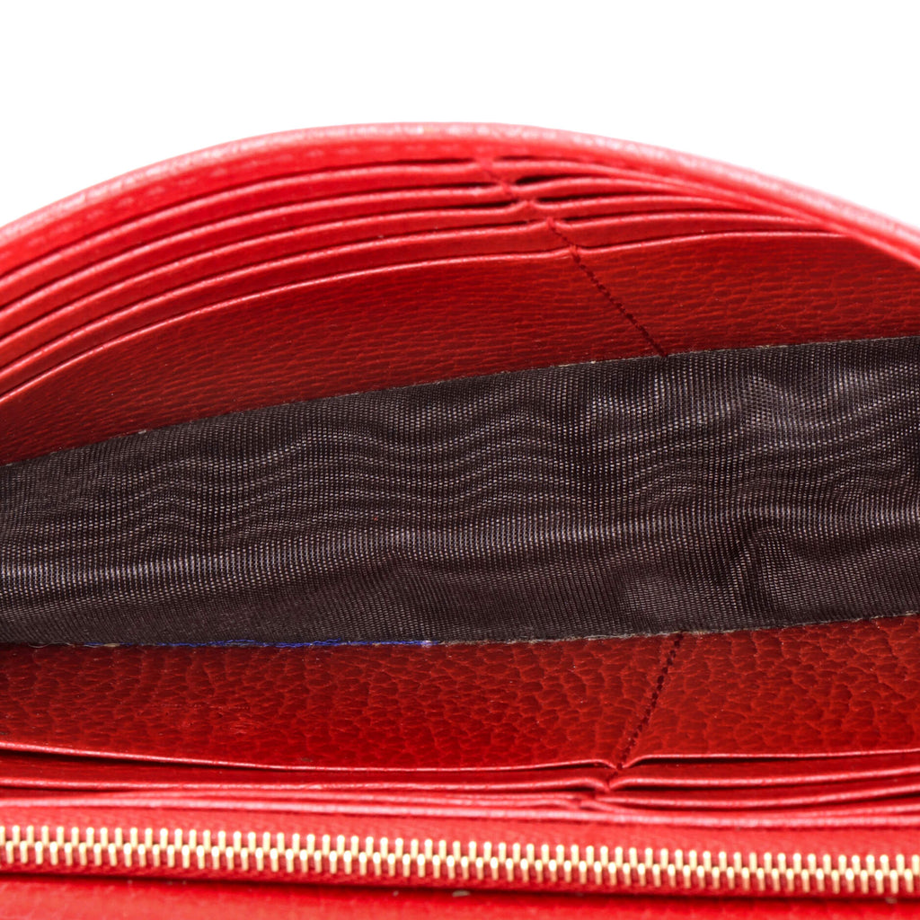 Interlocking Wallet on Chain Leather