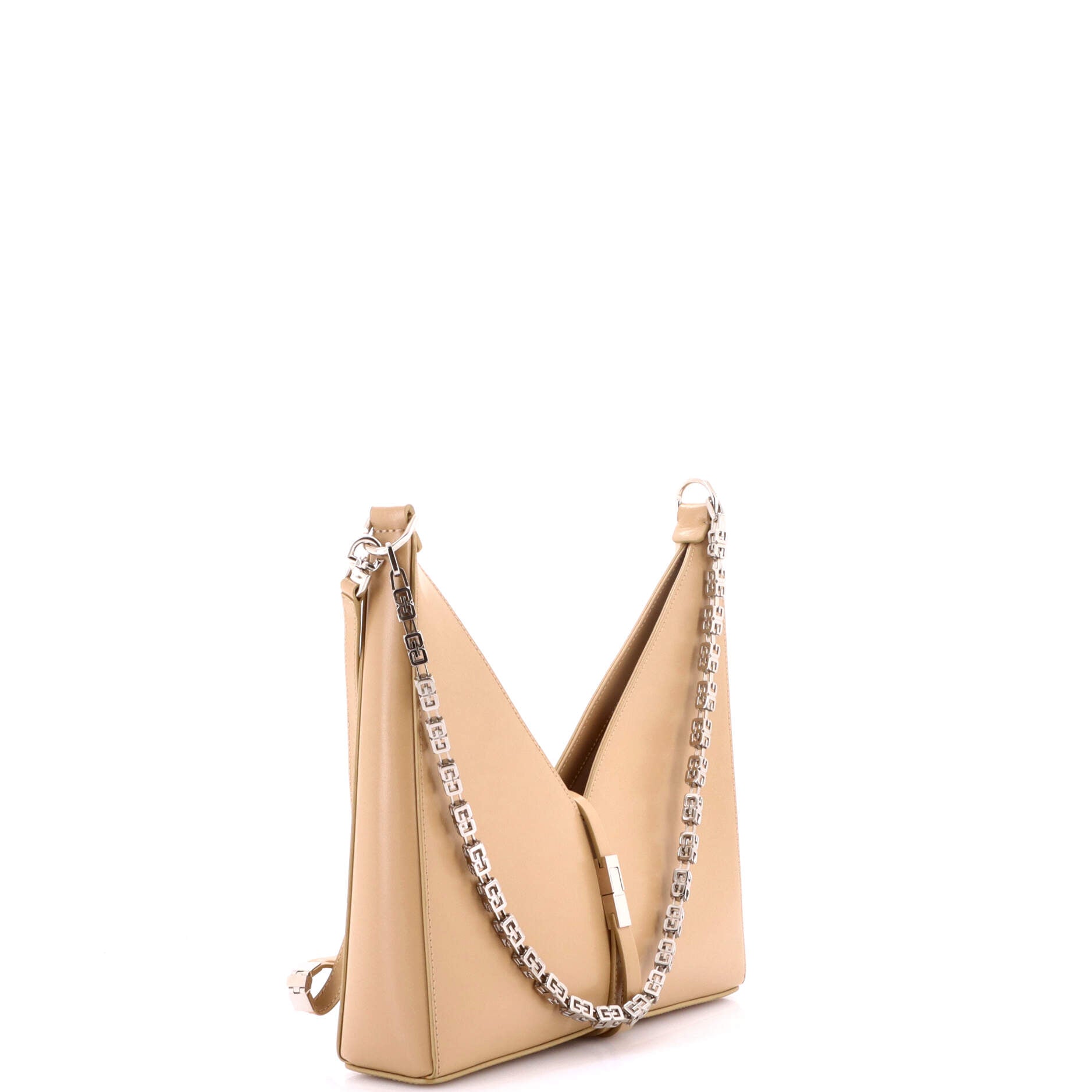 Cut Out Shoulder Bag Leather Small