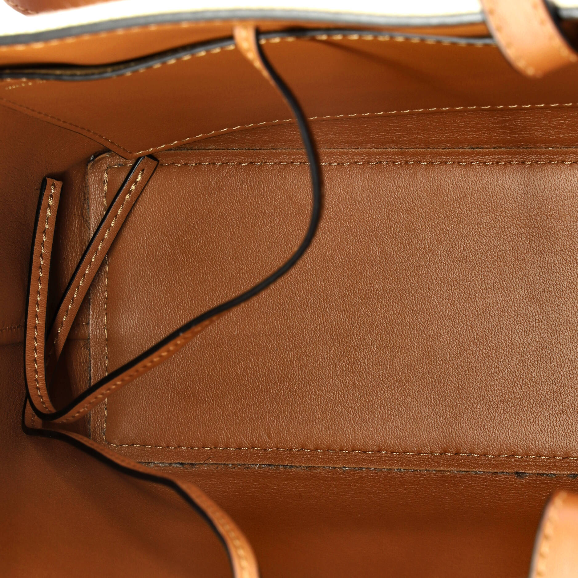 Anagram Square Basket Tote Canvas Mini