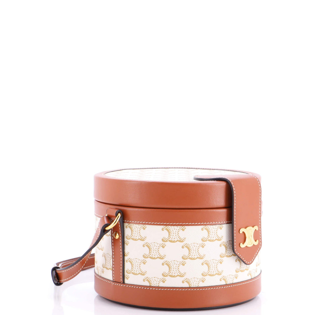 Tambour Bag Triomphe Coated Canvas Medium