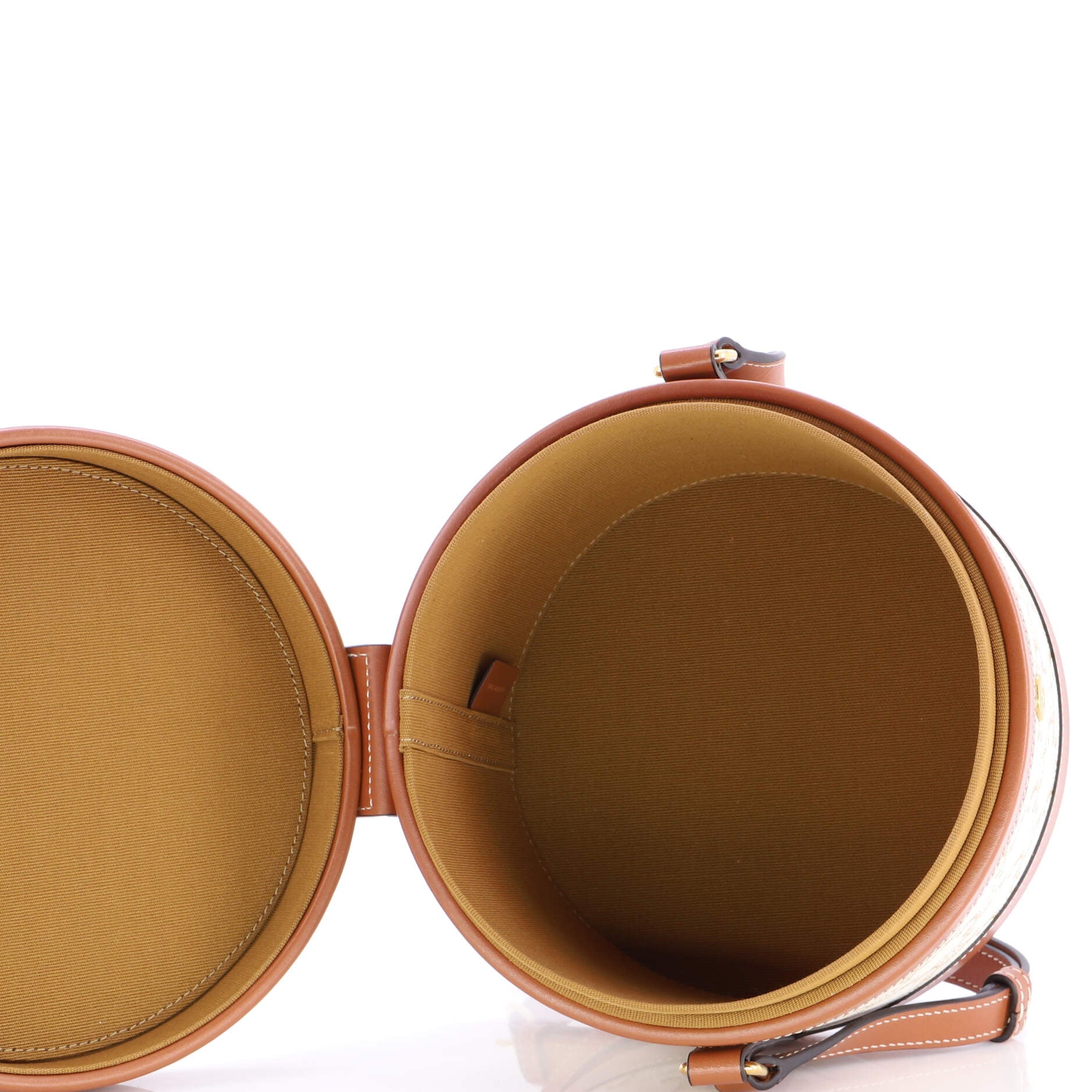 Tambour Bag Triomphe Coated Canvas Medium
