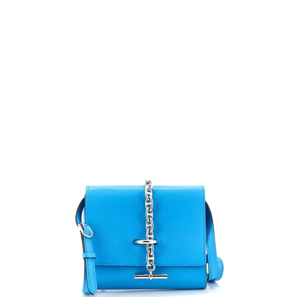 Chaine d'Ancre Compact Wallet on Strap Chevre Mysore
