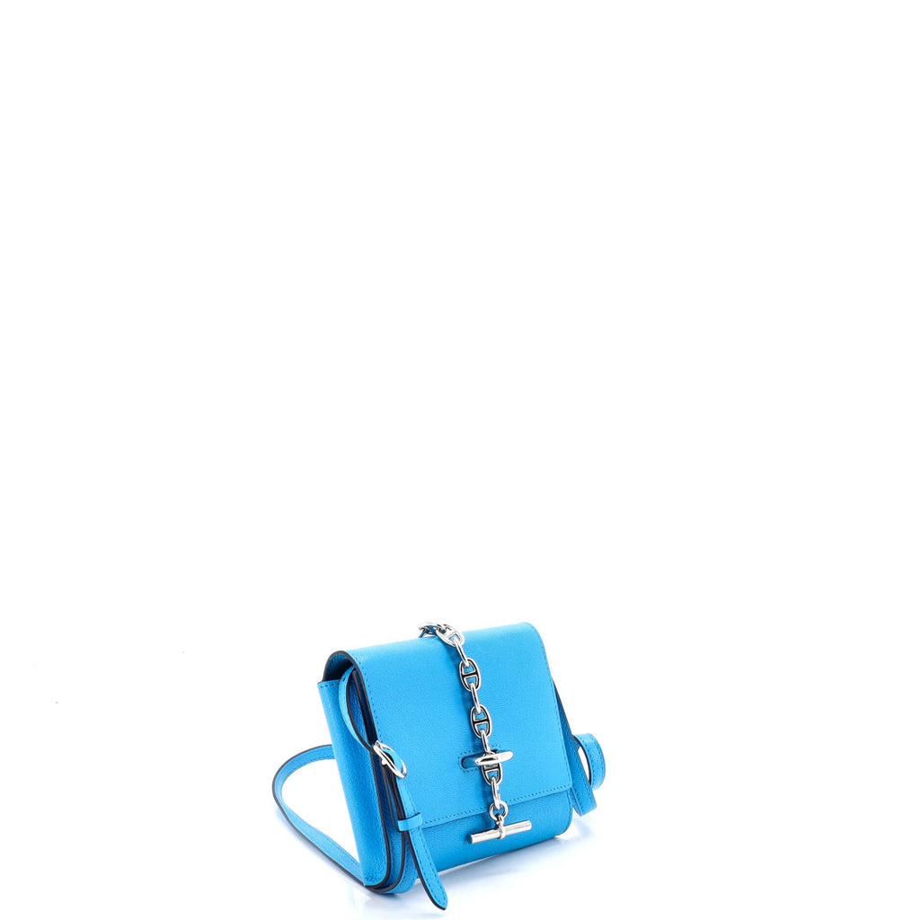 Chaine d'Ancre Compact Wallet on Strap Chevre Mysore