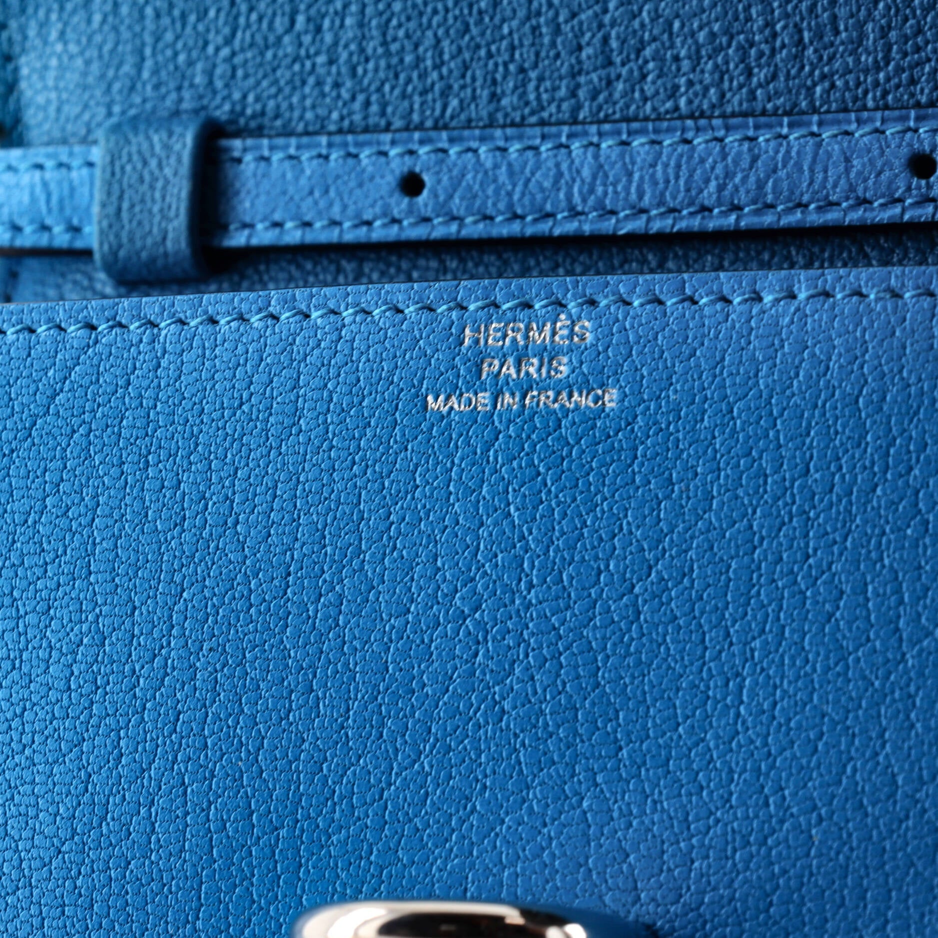 Chaine d'Ancre Compact Wallet on Strap Chevre Mysore