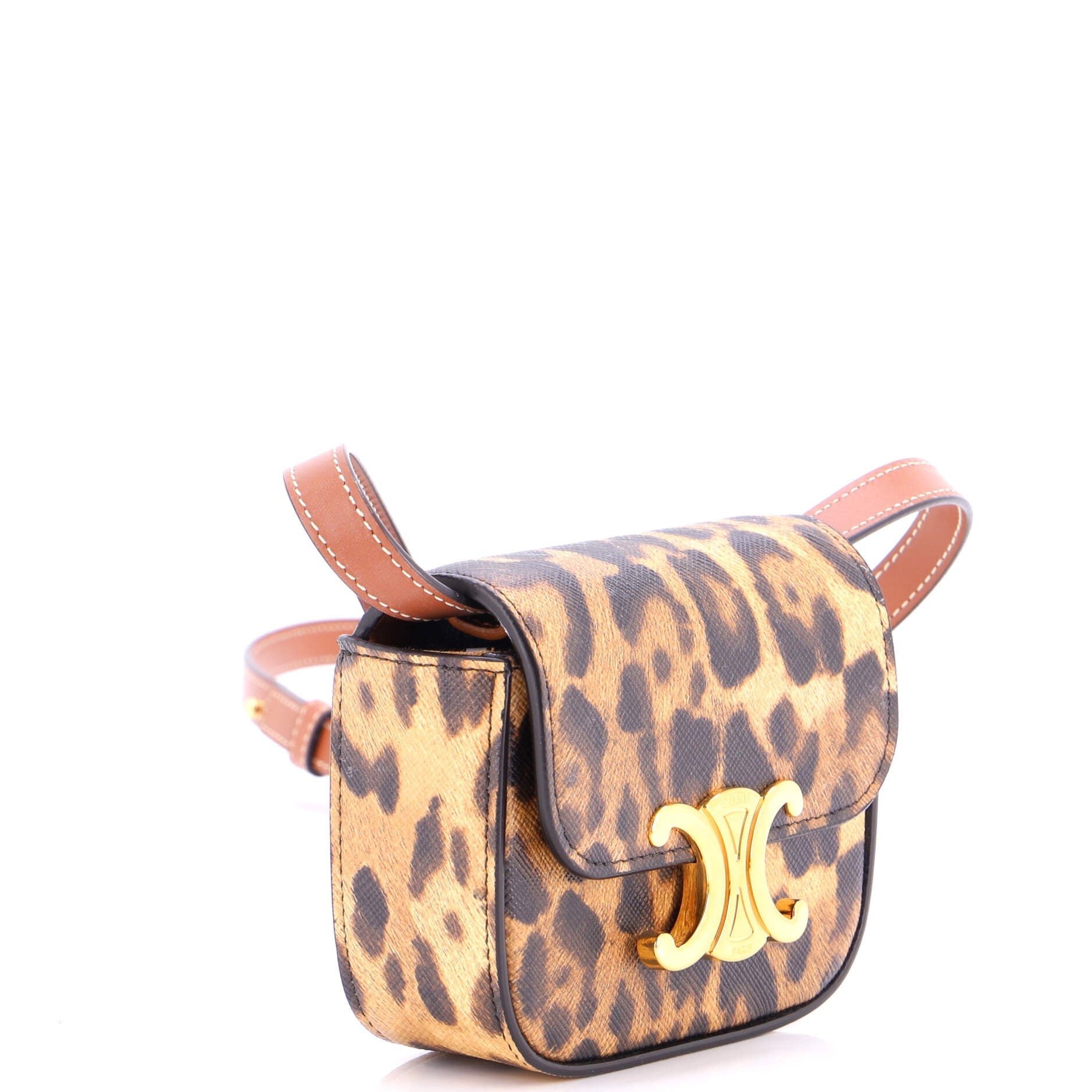 Claude Shoulder Bag Printed Coated Canvas Mini