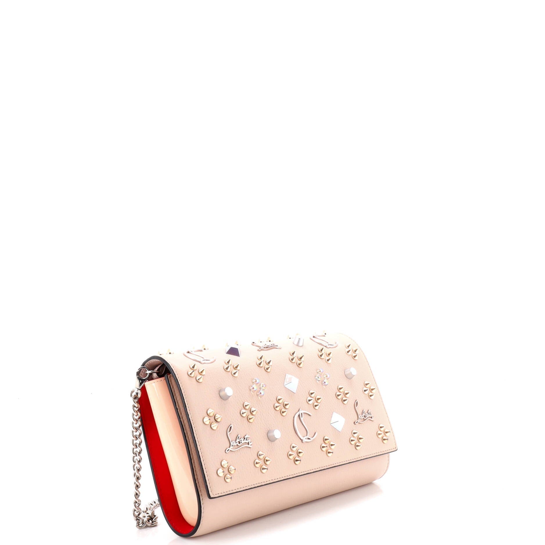Paloma Clutch Embellished Leather Small