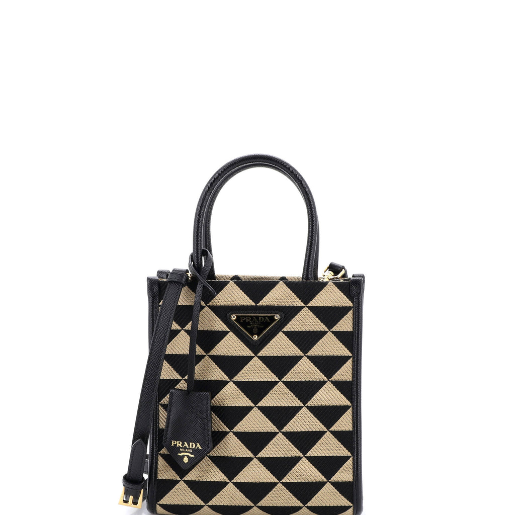 Symbole Shopper Tote Jacquard Mini