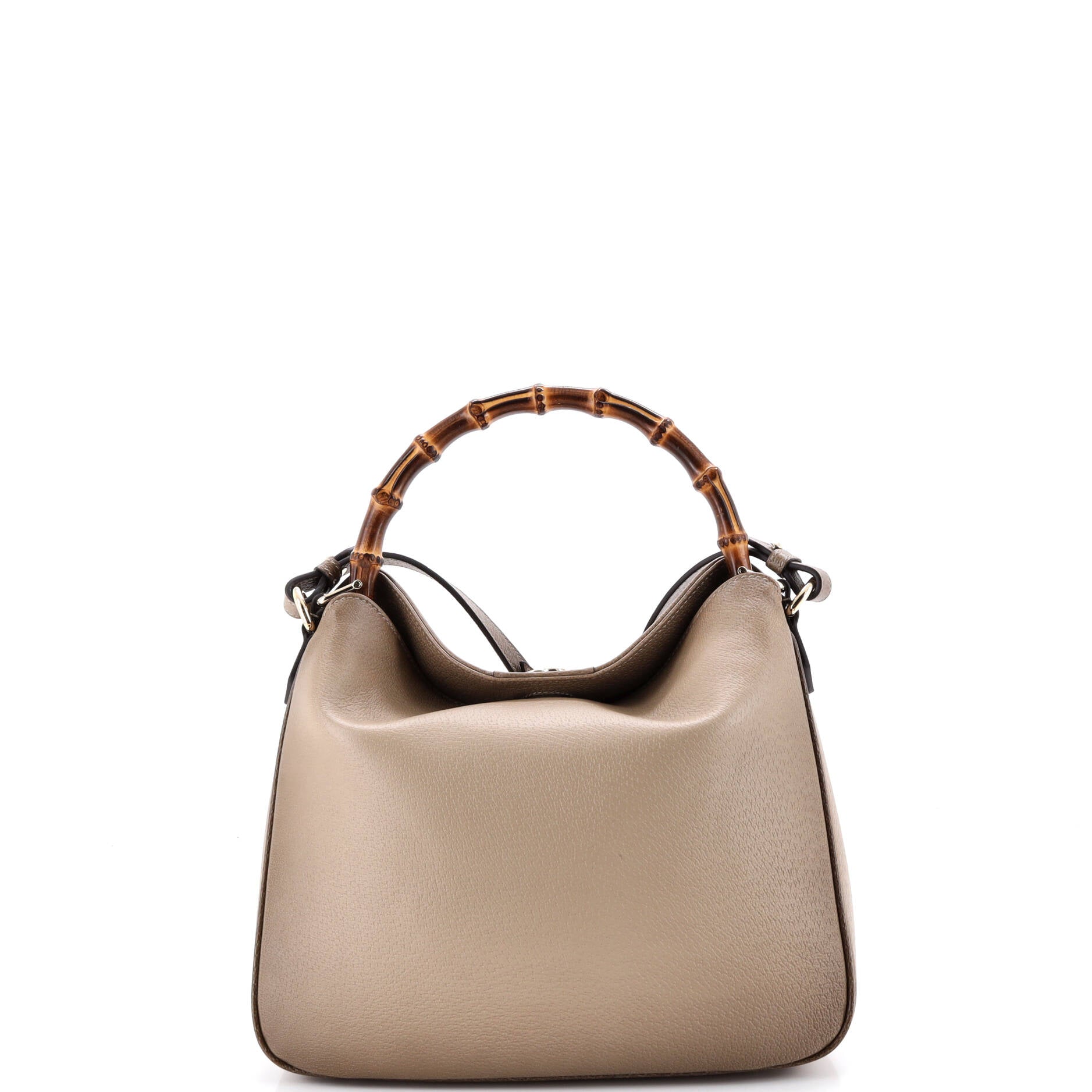 Diana NM Bamboo Shoulder Bag Leather Medium