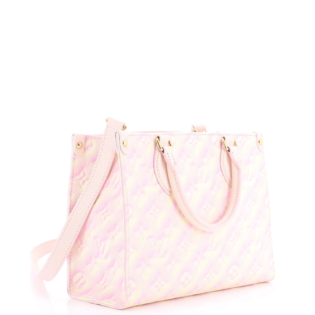 OnTheGo Tote Stardust Monogram Empreinte Leather PM