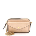 Front Pocket Chain Shoulder Bag Jumbo GG Embossed Leather Super Mini
