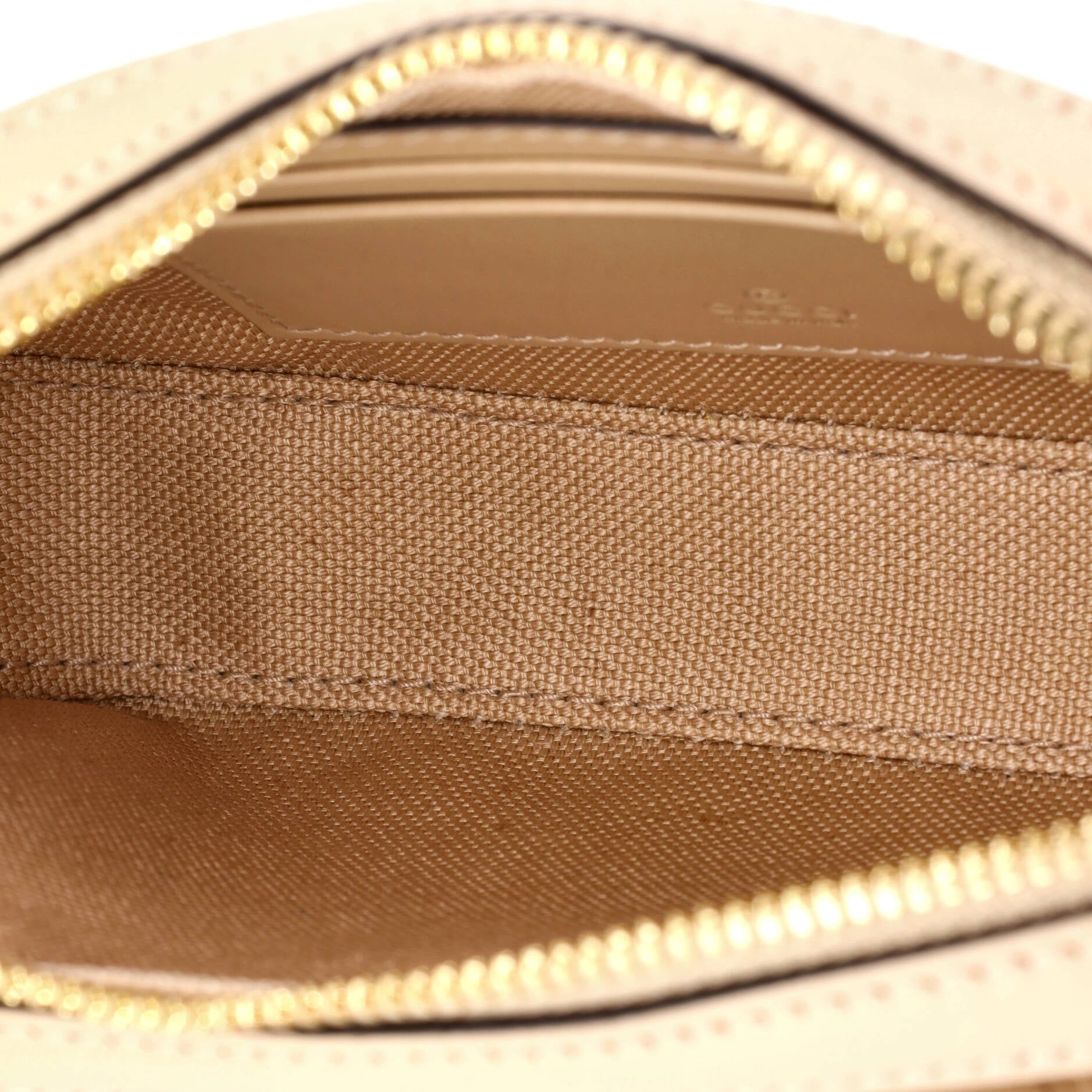 Front Pocket Chain Shoulder Bag Jumbo GG Embossed Leather Super Mini