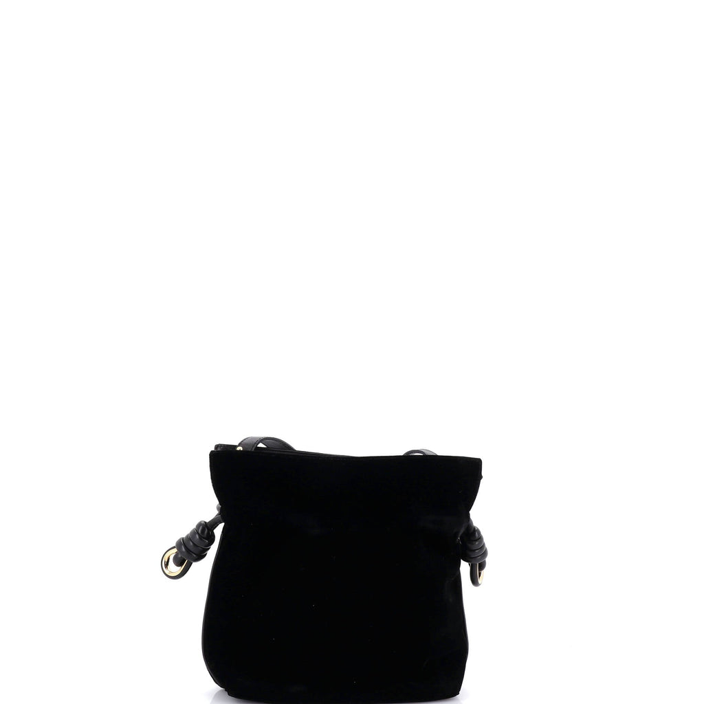 Flamenco Knot Bag Velvet Small