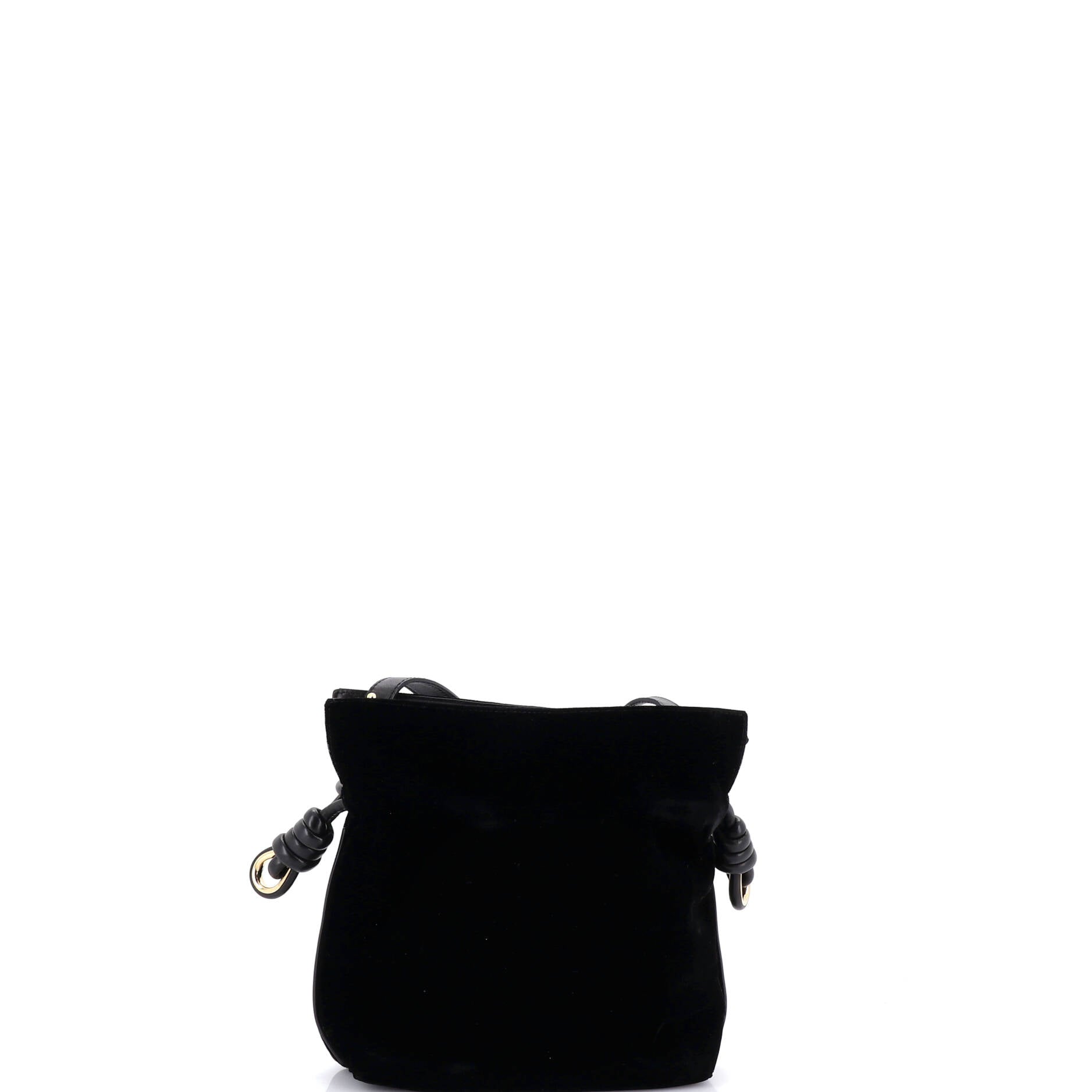 Flamenco Knot Bag Velvet Small