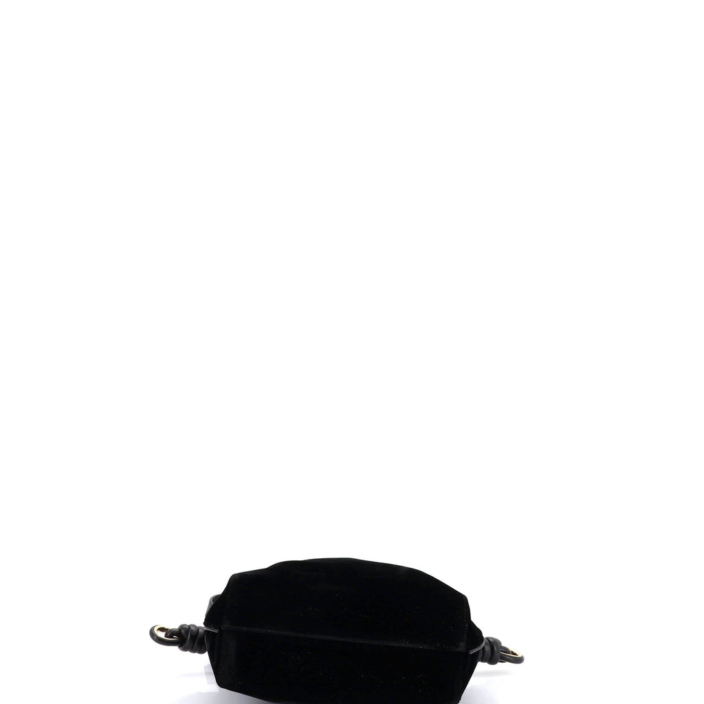 Flamenco Knot Bag Velvet Small