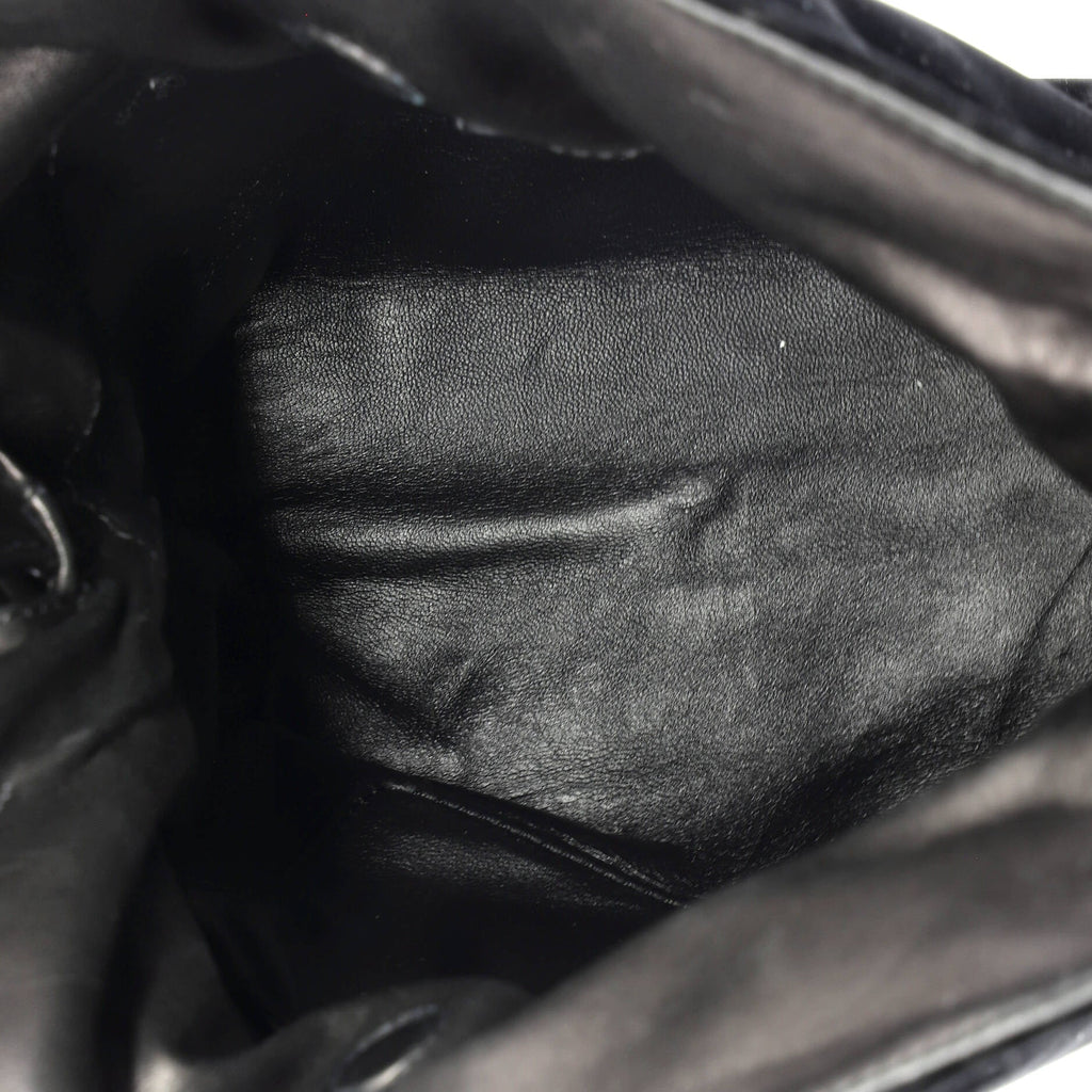 Flamenco Knot Bag Velvet Small