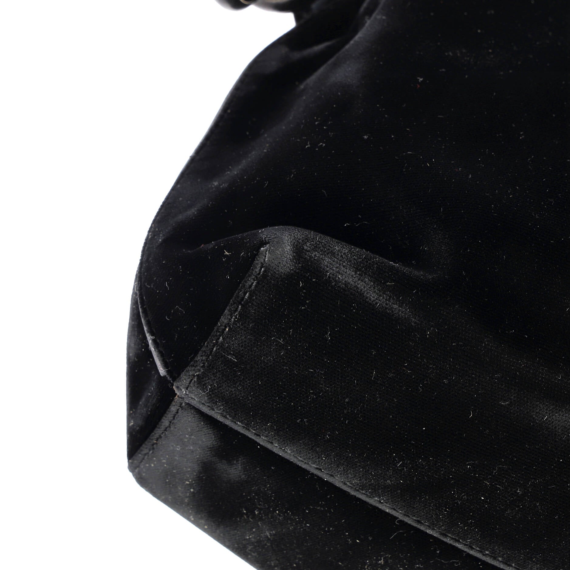 Flamenco Knot Bag Velvet Small